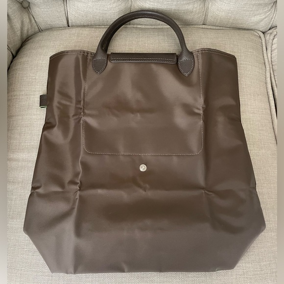 Longchamp LE PLIAGE Medium TOTE BAG in Terra dark brown - Picture 10 of 14